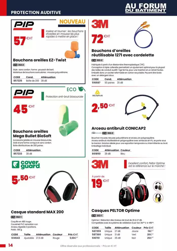 La Selection E.P.I PRINTEMPS - ÉTÉ du 25 avril au 31 août 2025 - Catalogue page 14