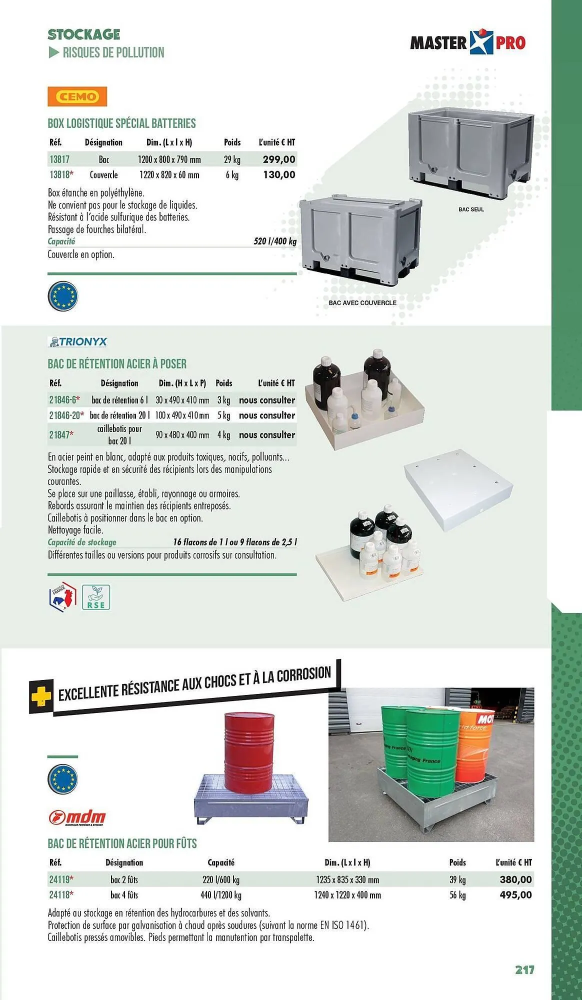 Catalogue Master Pro du 3 mars au 31 décembre 2025 - Catalogue page 219
