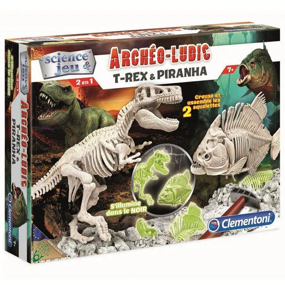 Archéo ludic' T-Rex et Piranha