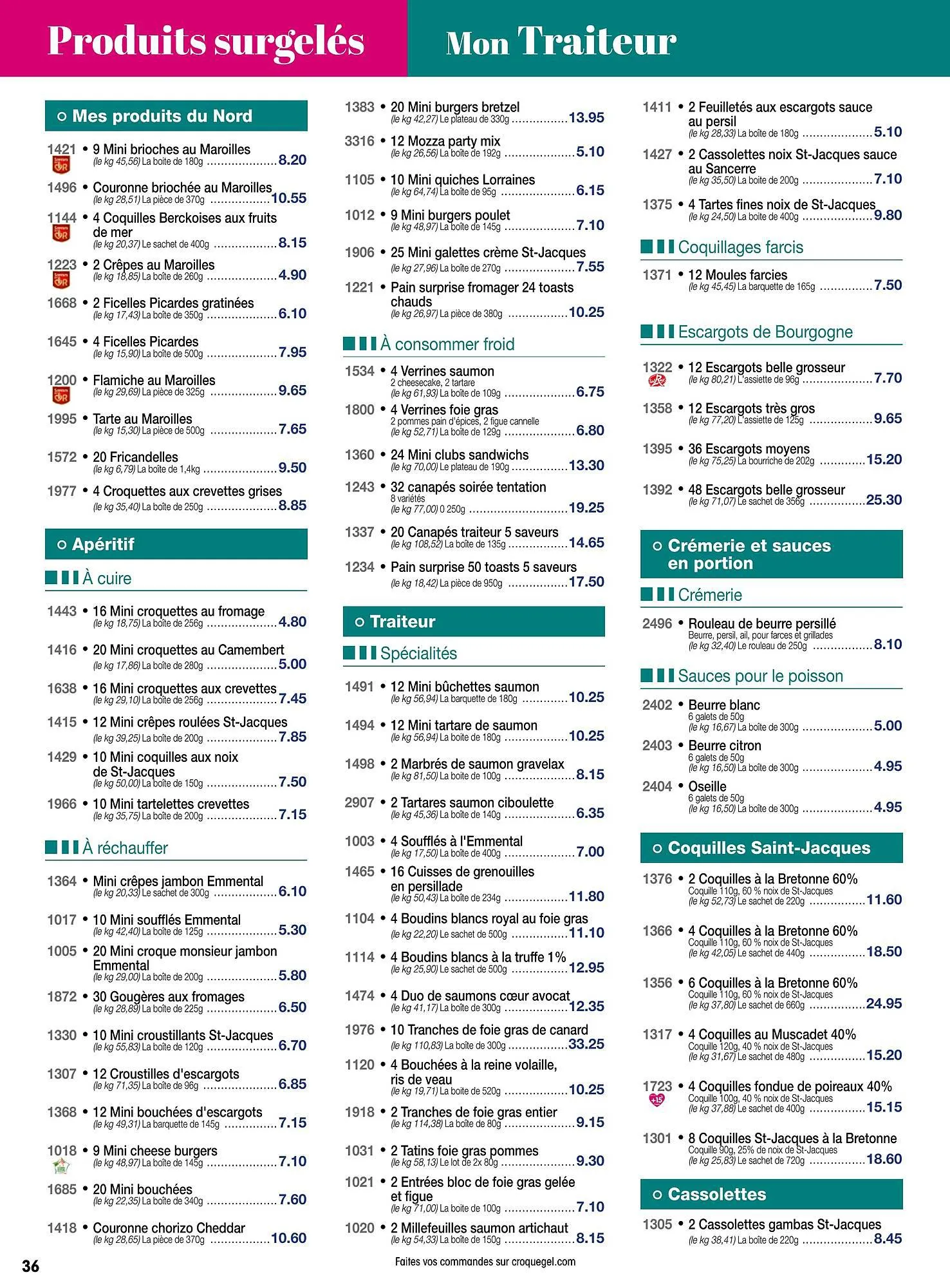 Catalogue Croque Gel du 29 décembre au 28 janvier 2024 - Catalogue page 36