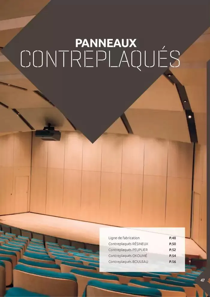 Aménagents Intérieurs du 9 décembre au 9 juin 2025 - Catalogue page 47