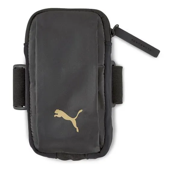 Bracelet Puma AT arm pocket noir doré femme