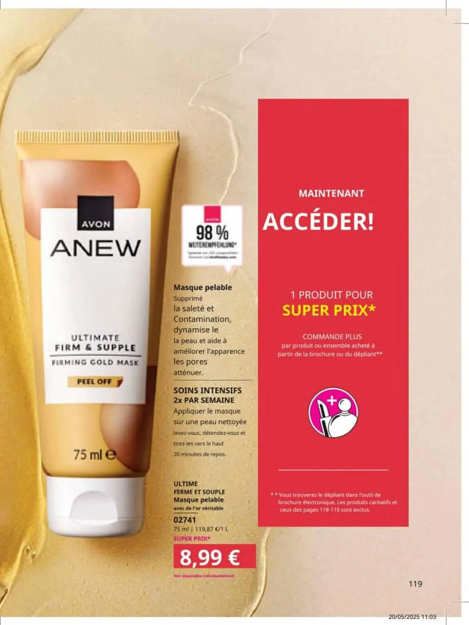Catalogue AVON du 1 août au 31 août 2025 - Catalogue page 119