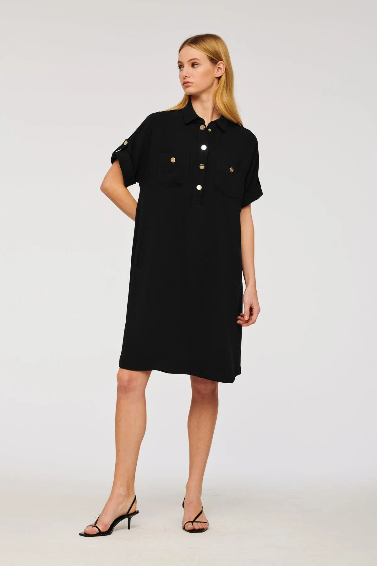 Robe polo en microfibre