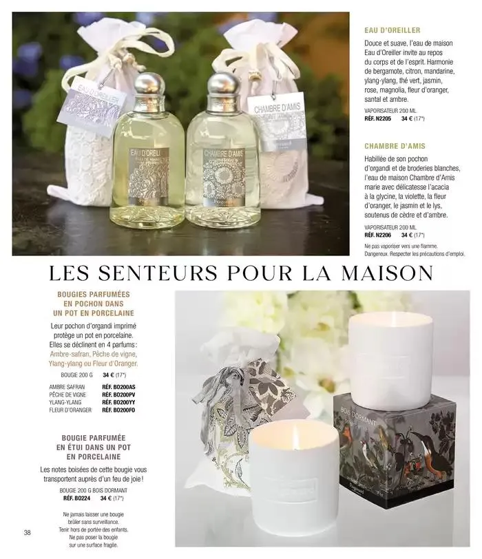 Catalogue Printemps/Été 2025 du 7 avril au 31 mai 2025 - Catalogue page 38