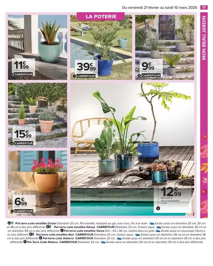 PROFITER ENFIN DE SON JARDIN du 21 février au 10 mars 2025 - Catalogue page 19