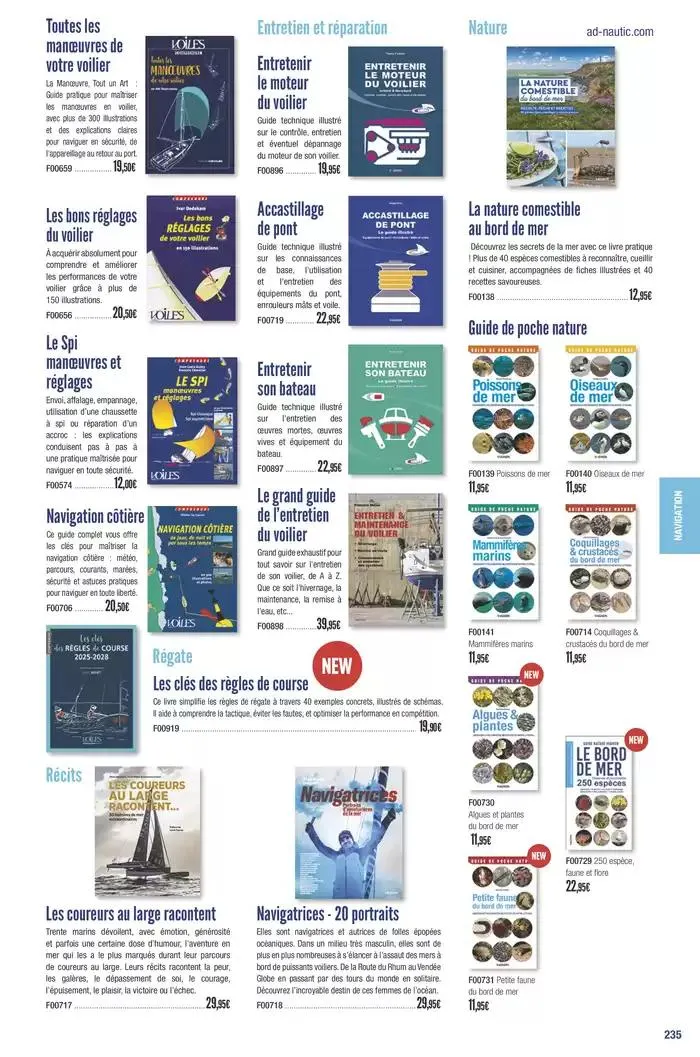 Catalogue Accastillage Diffusion 2025 du 1 janvier au 31 décembre 2025 - Catalogue page 237