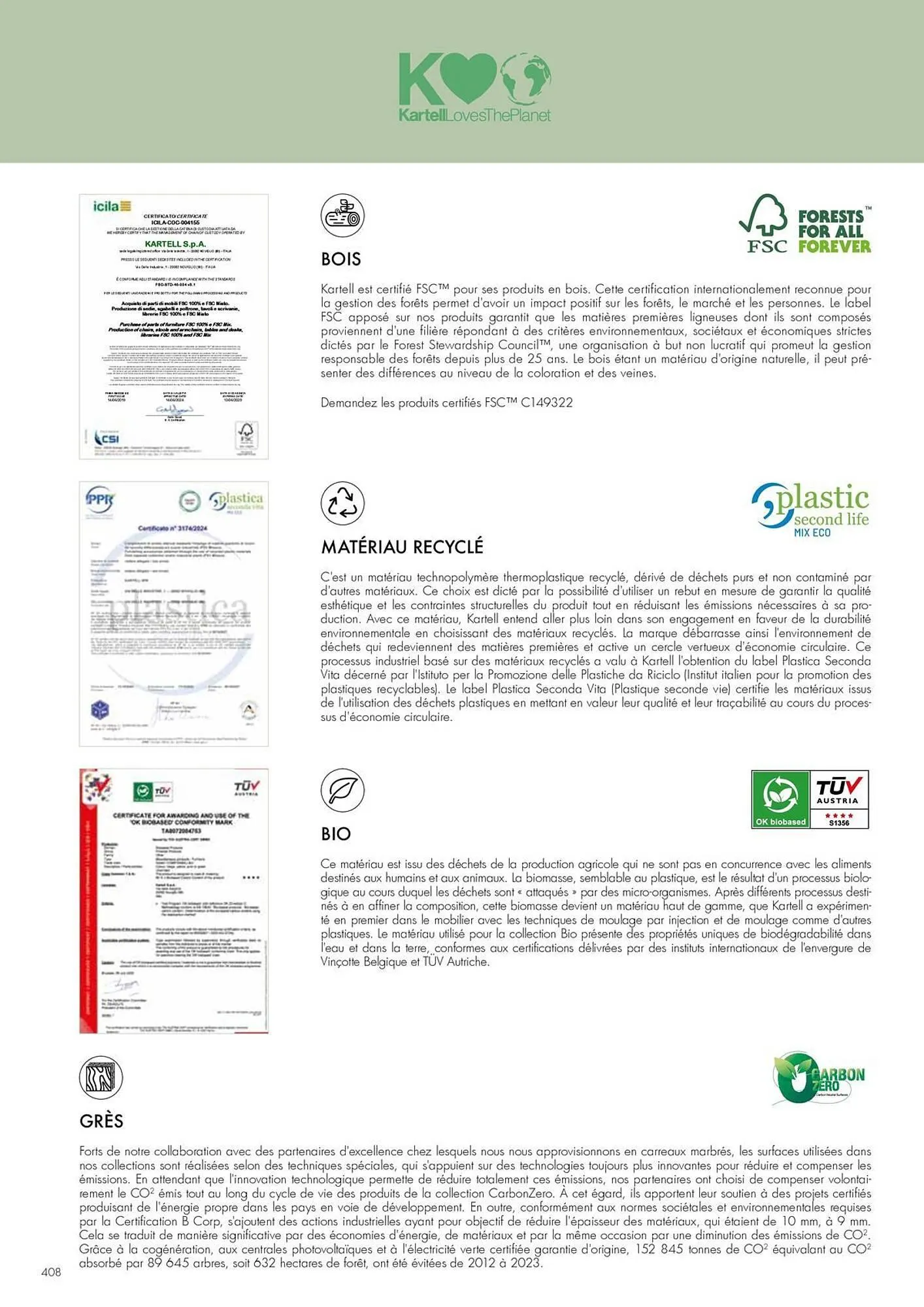 Catalogue Kartell du 4 février au 31 décembre 2026 - Catalogue page 410