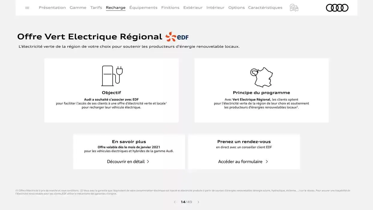 Q4 e-tron du 7 janvier au 31 janvier 2026 - Catalogue page 14