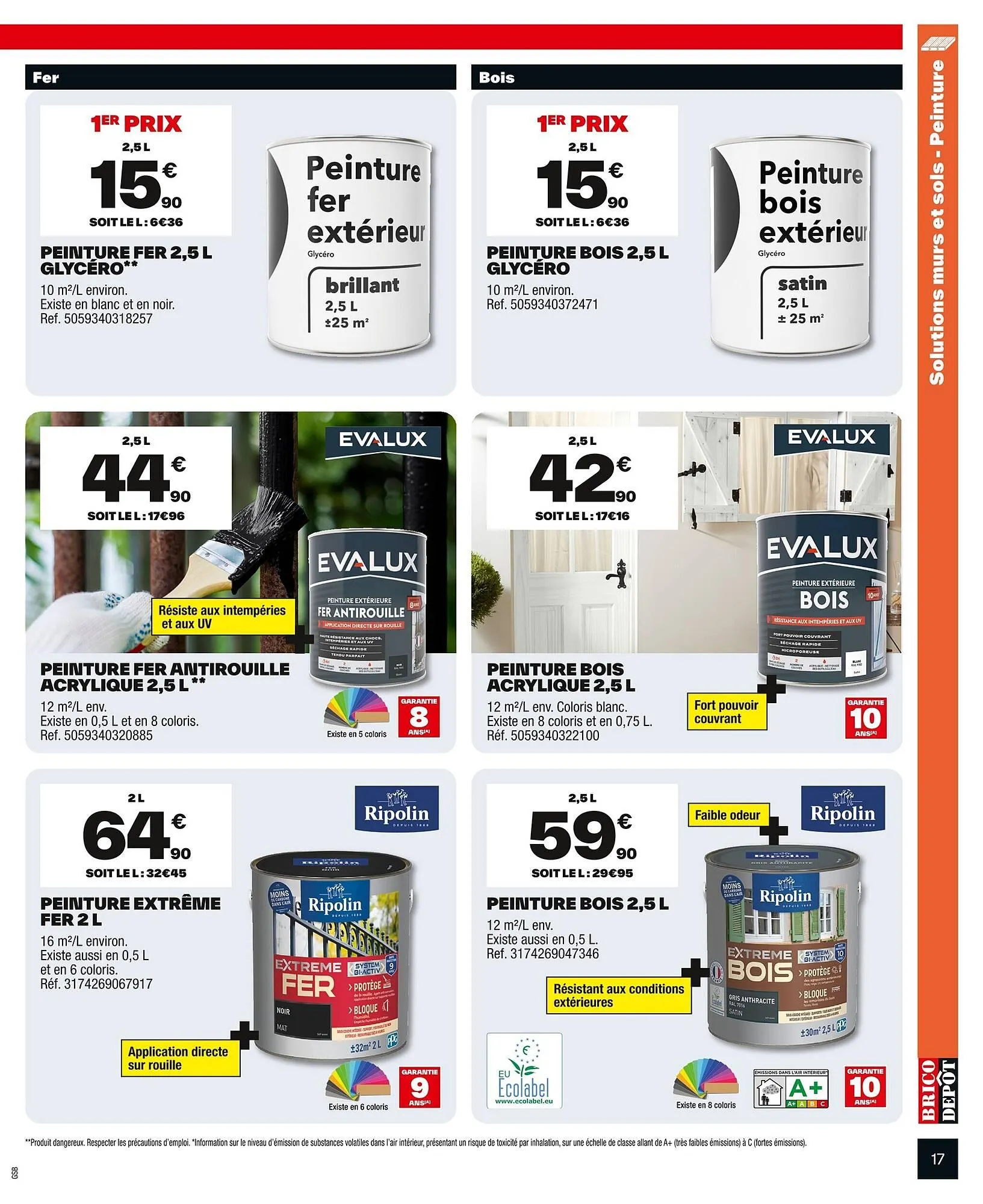 Catalogue Brico Dépôt du 20 juin au 3 juillet 2025 - Catalogue page 17