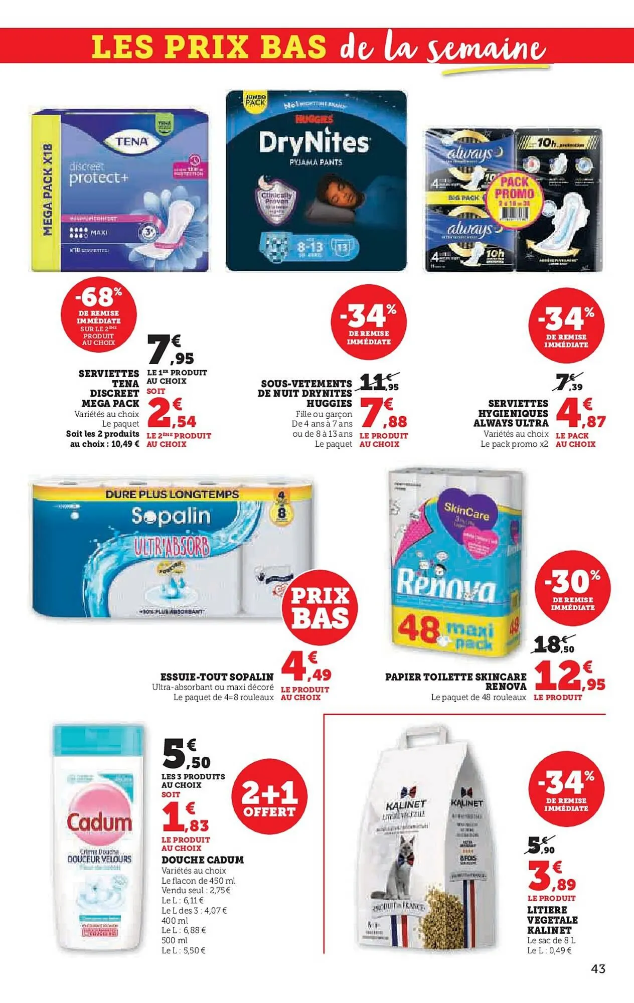 Catalogue Hyper U du 29 avril au 11 mai 2025 - Catalogue page 43