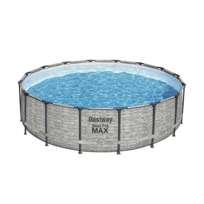 Piscine hors-sol Steel Pro Max Ø4,88 x 1,22 m Bestway