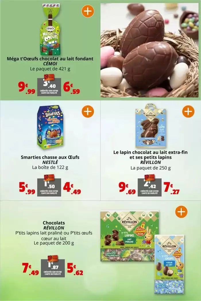 LA CHASSE AUX PROMOS EST OUVERTE ! du 9 avril au 21 avril 2025 - Catalogue page 15
