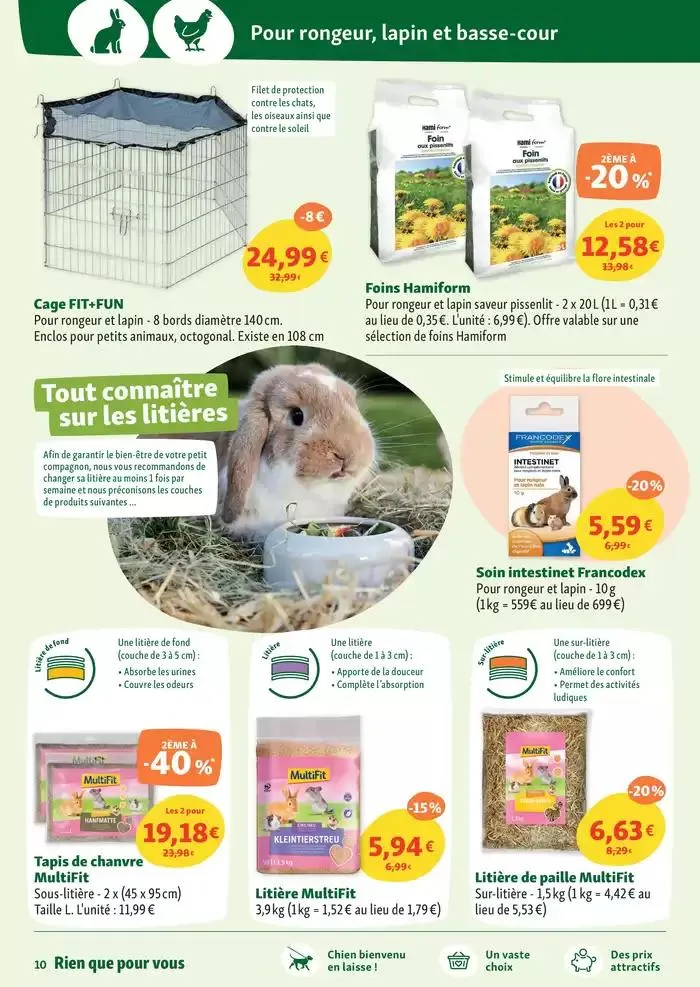 Maxi Zoo - Tout pour vos animaux Tout pour votre chiot ou votre chaton du 2 avril au 9 avril 2025 - Catalogue page 10