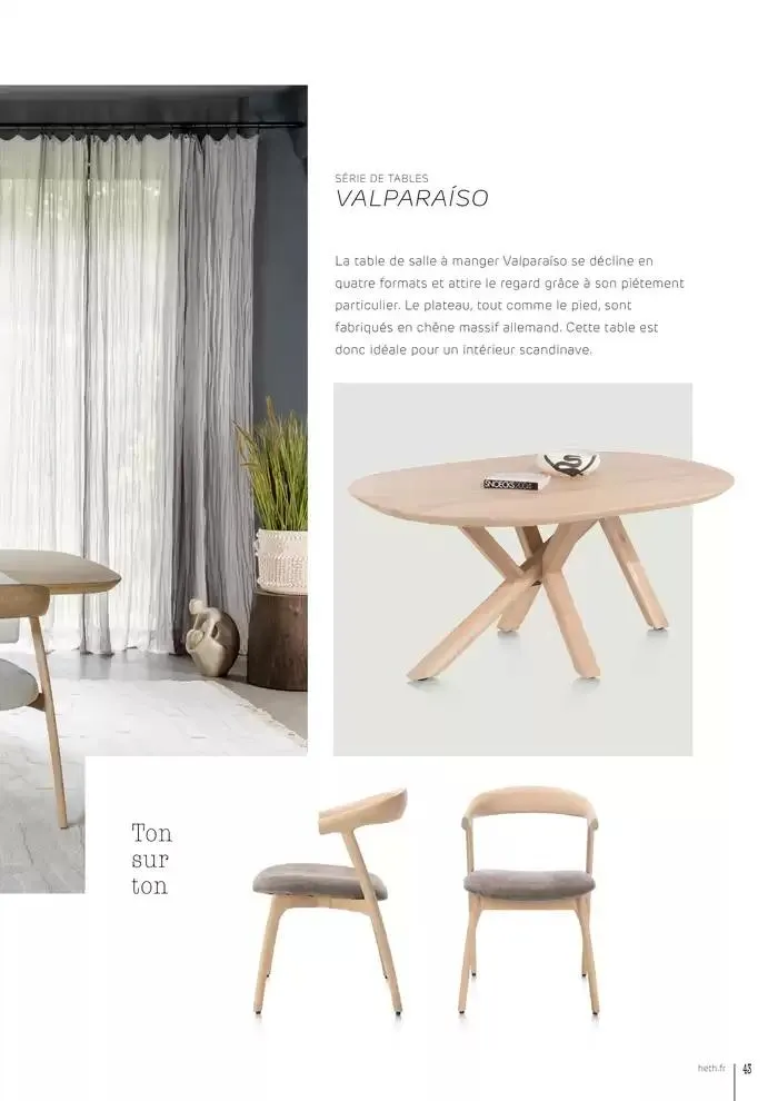 GUIDE D’INSPIRATION & D’ART DE VIVRE 2025 du 1 avril au 31 décembre 2025 - Catalogue page 43