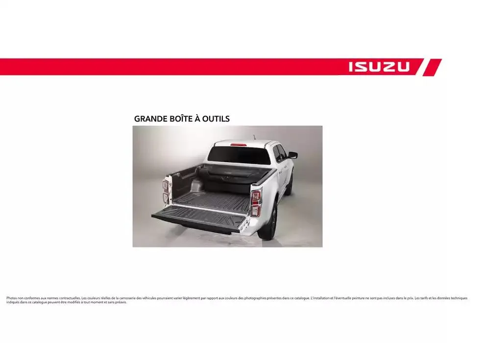 ISUZU SPACE N60B Accessoires du 15 octobre au 15 octobre 2025 - Catalogue page 41