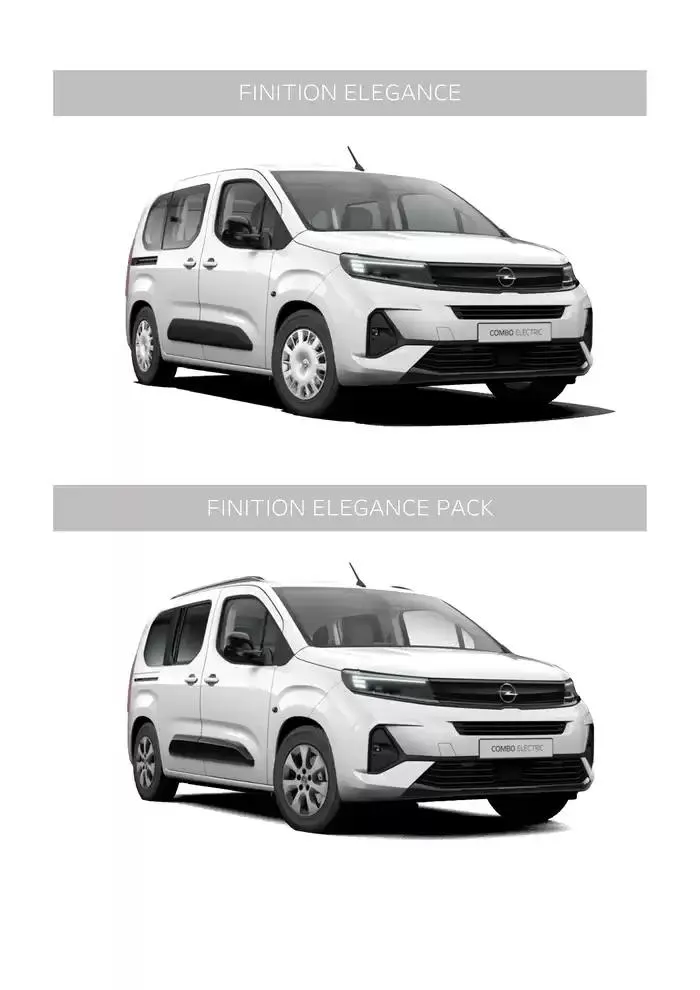 Opel Nouveau Combo Life Electric du 17 décembre au 17 décembre 2025 - Catalogue page 10