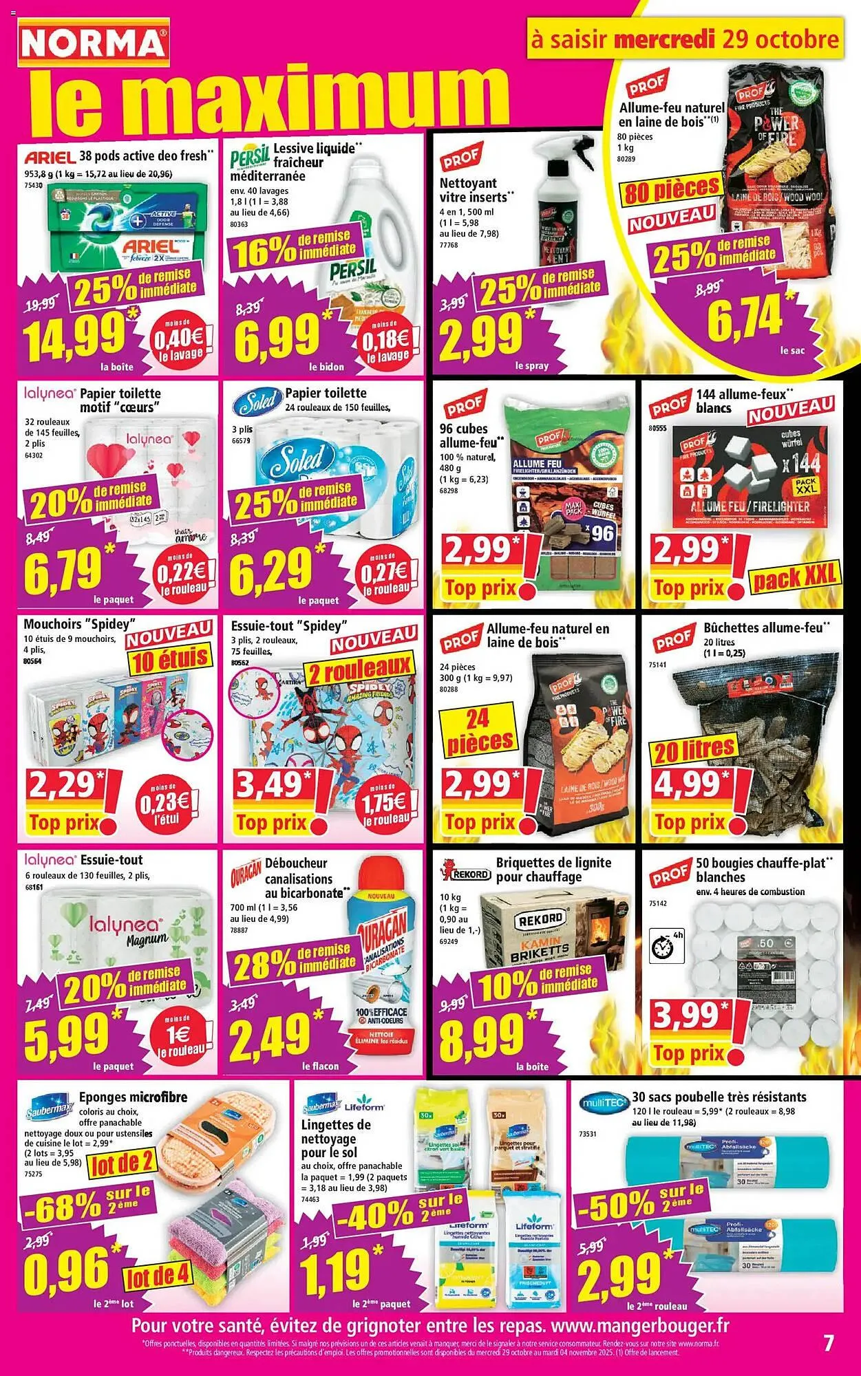 Catalogue Norma du 29 octobre au 4 novembre 2025 - Catalogue page 7