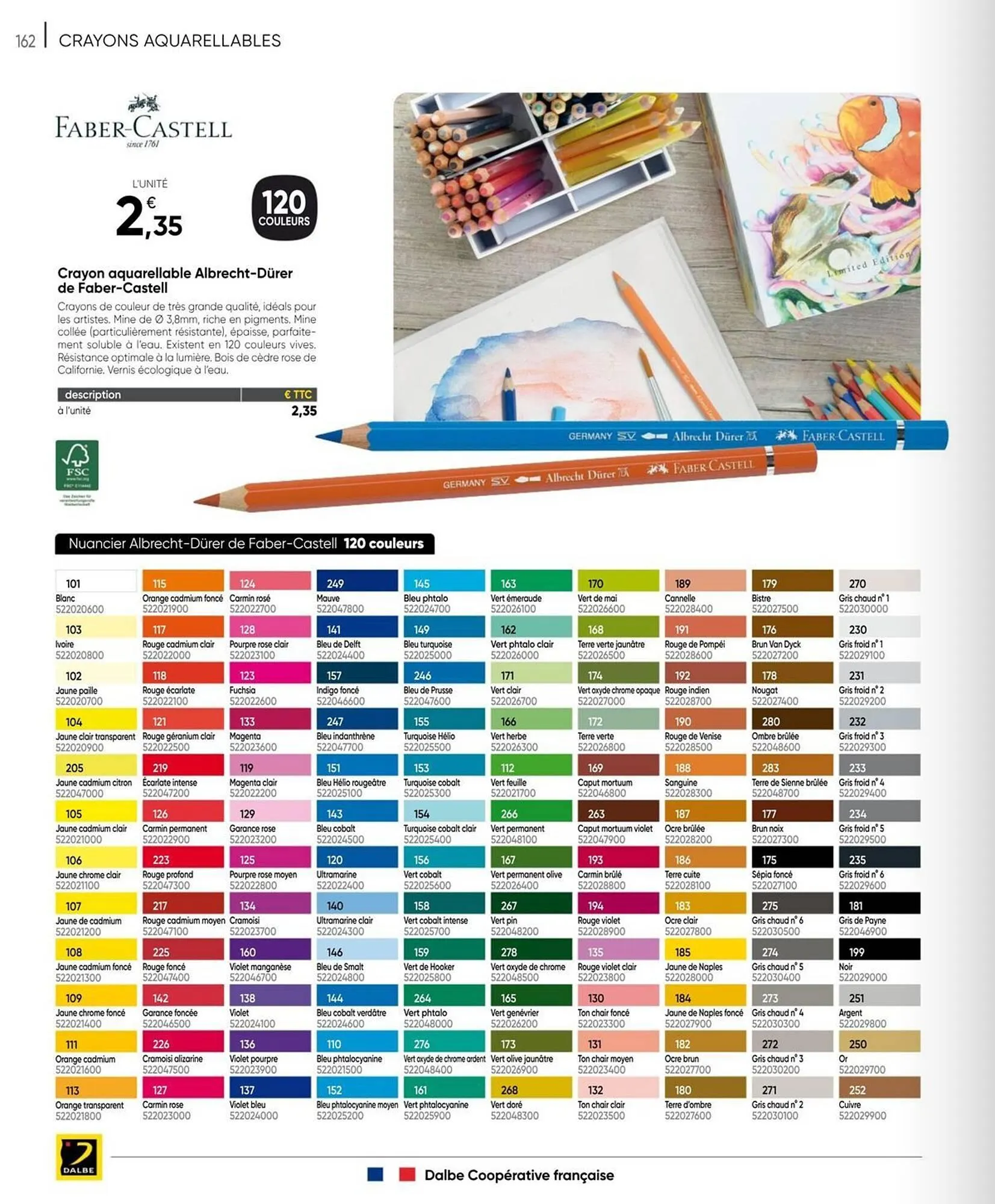 Catalogue Dalbe du 23 janvier au 31 décembre 2026 - Catalogue page 166