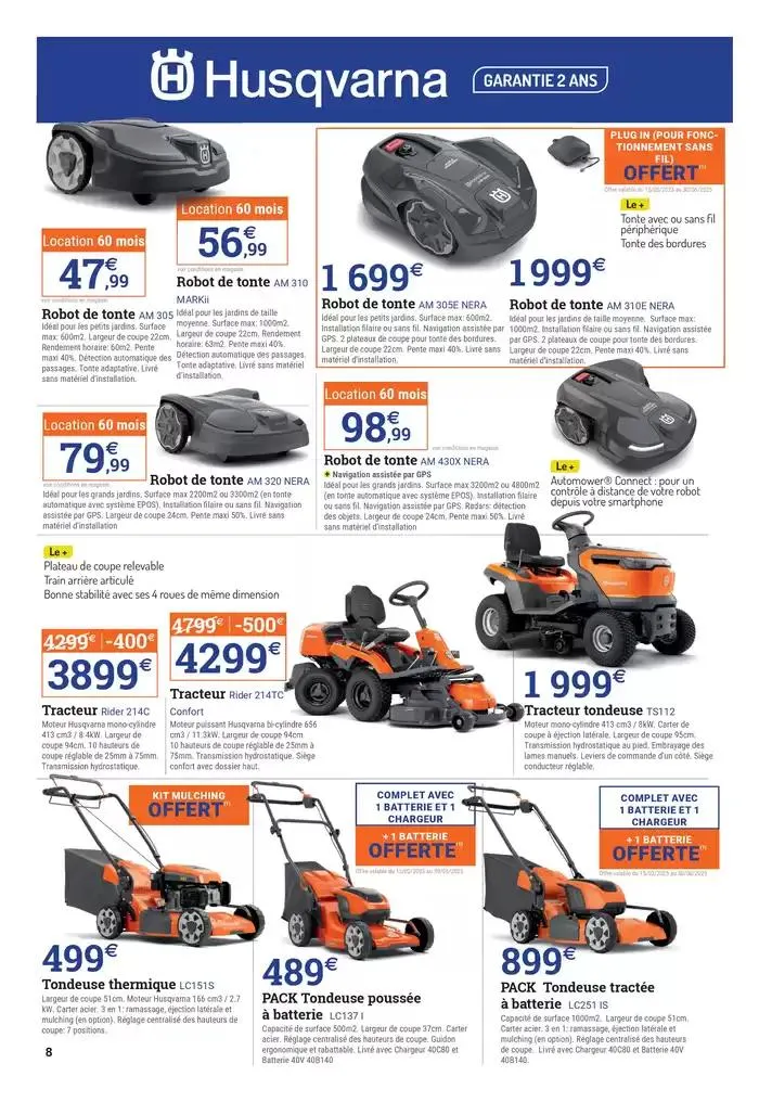 Catalogue spécial motoculture du 20 février au 28 juin 2025 - Catalogue page 8