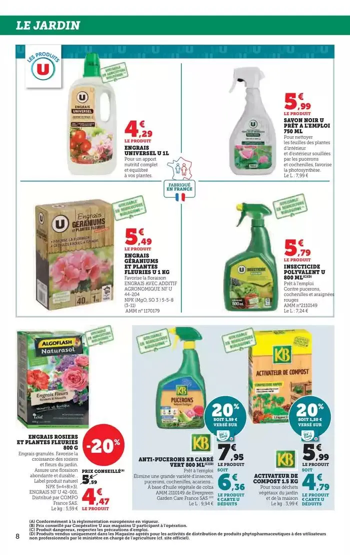 Spécial Jardin du 15 avril au 27 avril 2025 - Catalogue page 8