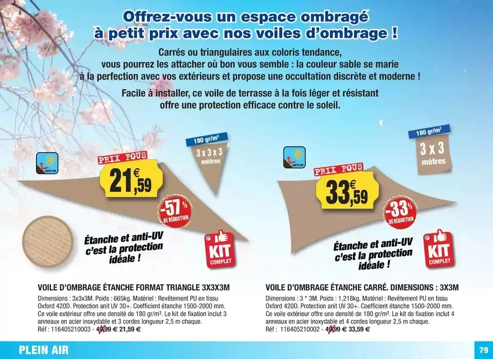 Arrivages de printemps du 6 février au 31 mai 2025 - Catalogue page 79