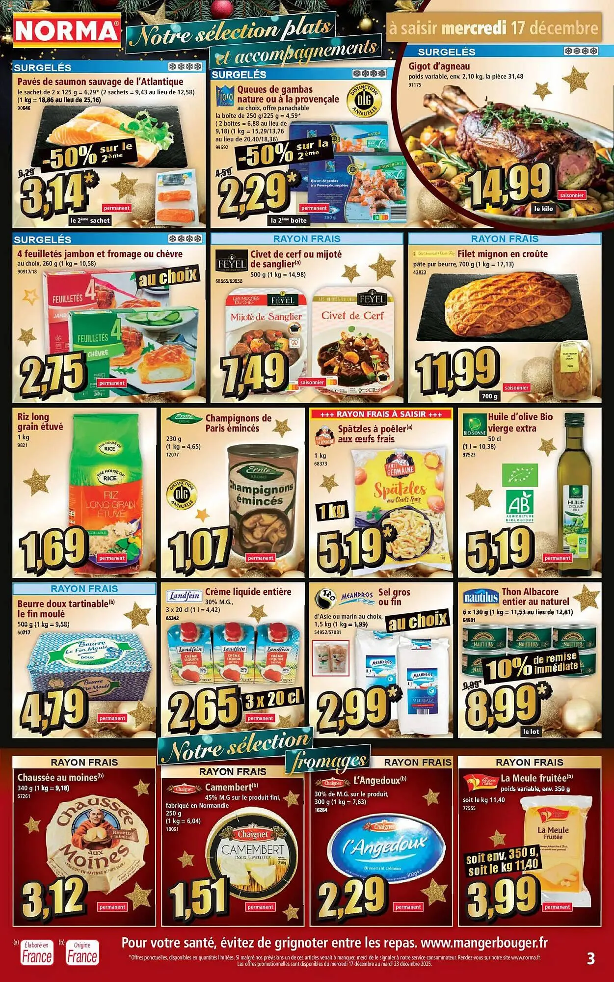 Catalogue Norma du 17 décembre au 21 décembre 2025 - Catalogue page 3