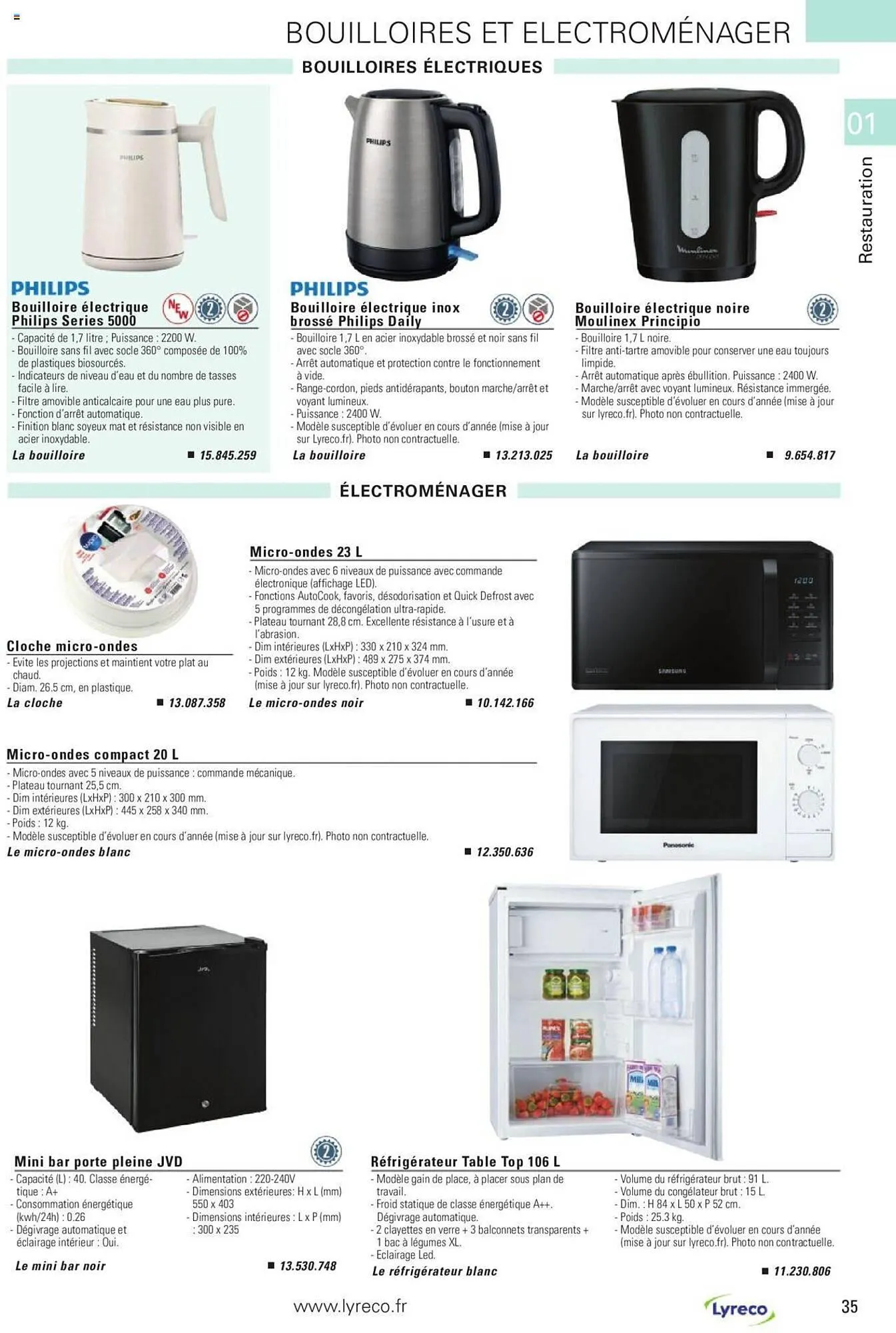 Catalogue Lyreco du 15 mai au 31 décembre 2023 - Catalogue page 35