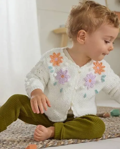 Modèle gilet bébé Lorette
