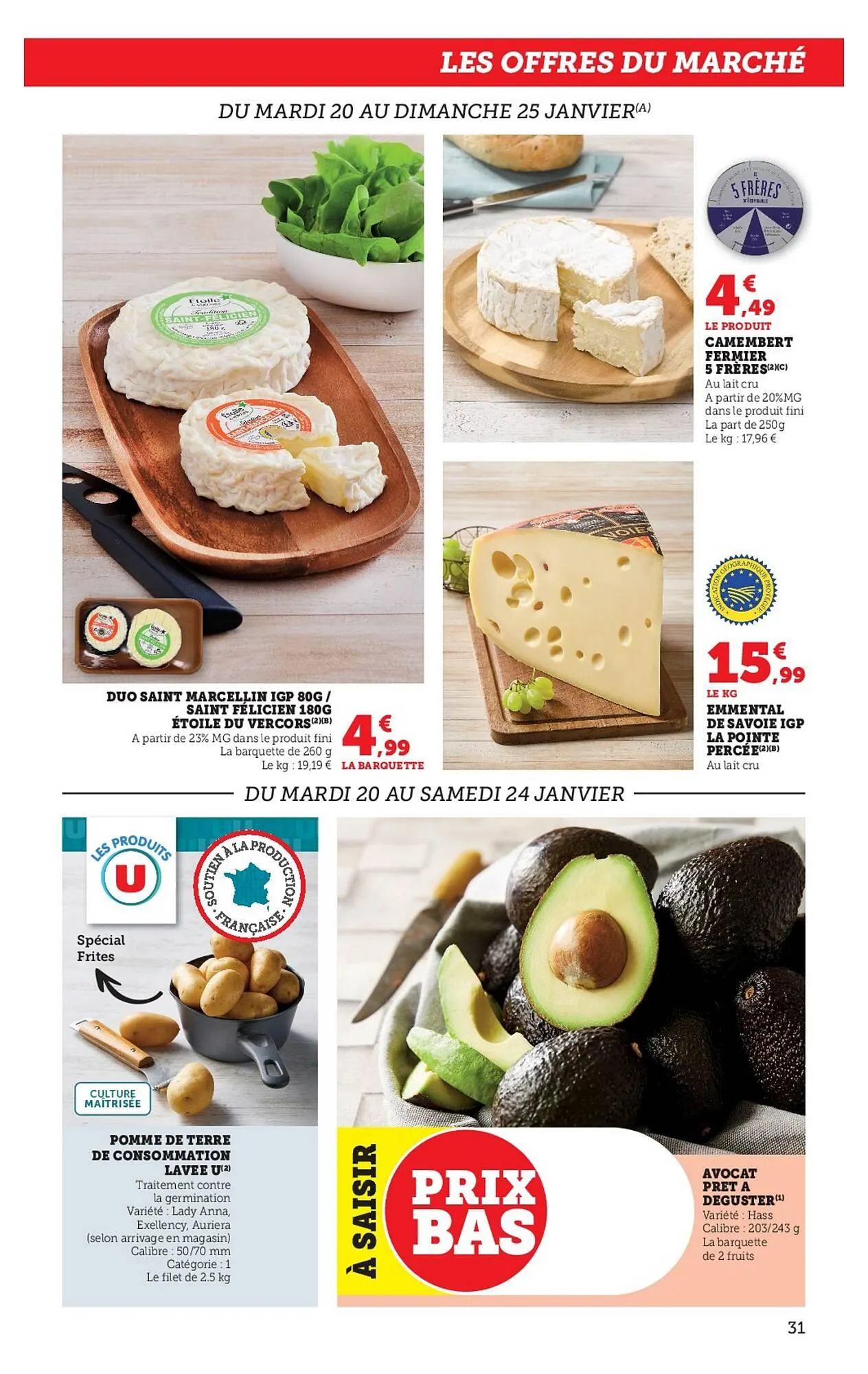 Catalogue Super U du 20 janvier au 1 février 2026 - Catalogue page 31