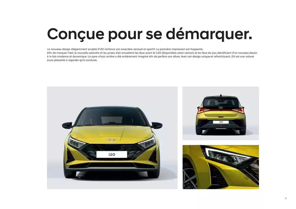 Hyundai Hyundai i20 du 22 janvier au 22 janvier 2026 - Catalogue page 5