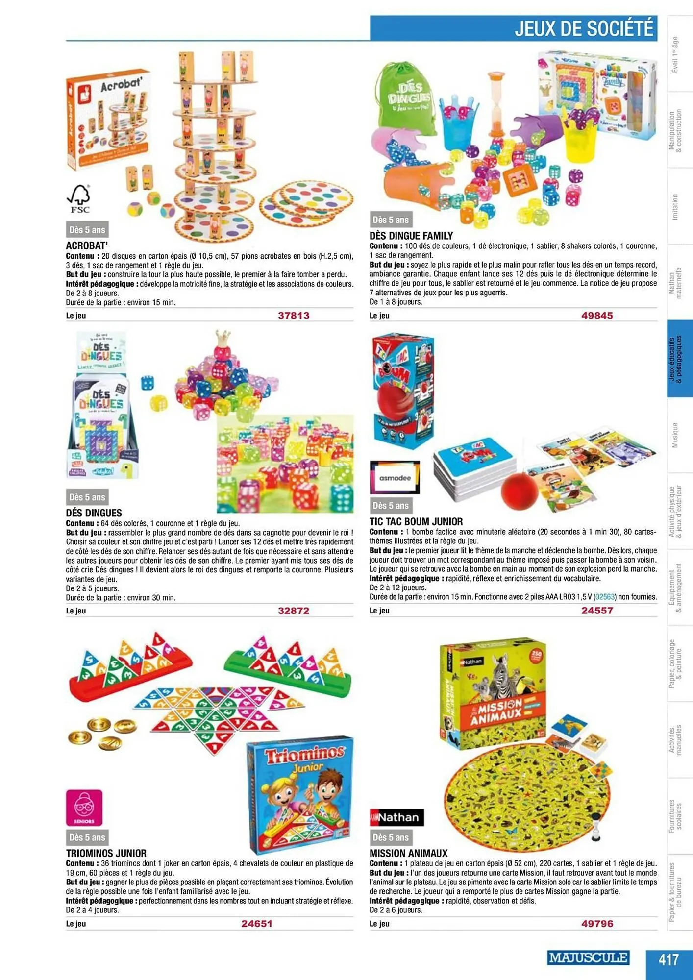 Catalogue Majuscule du 5 mars au 31 décembre 2025 - Catalogue page 441