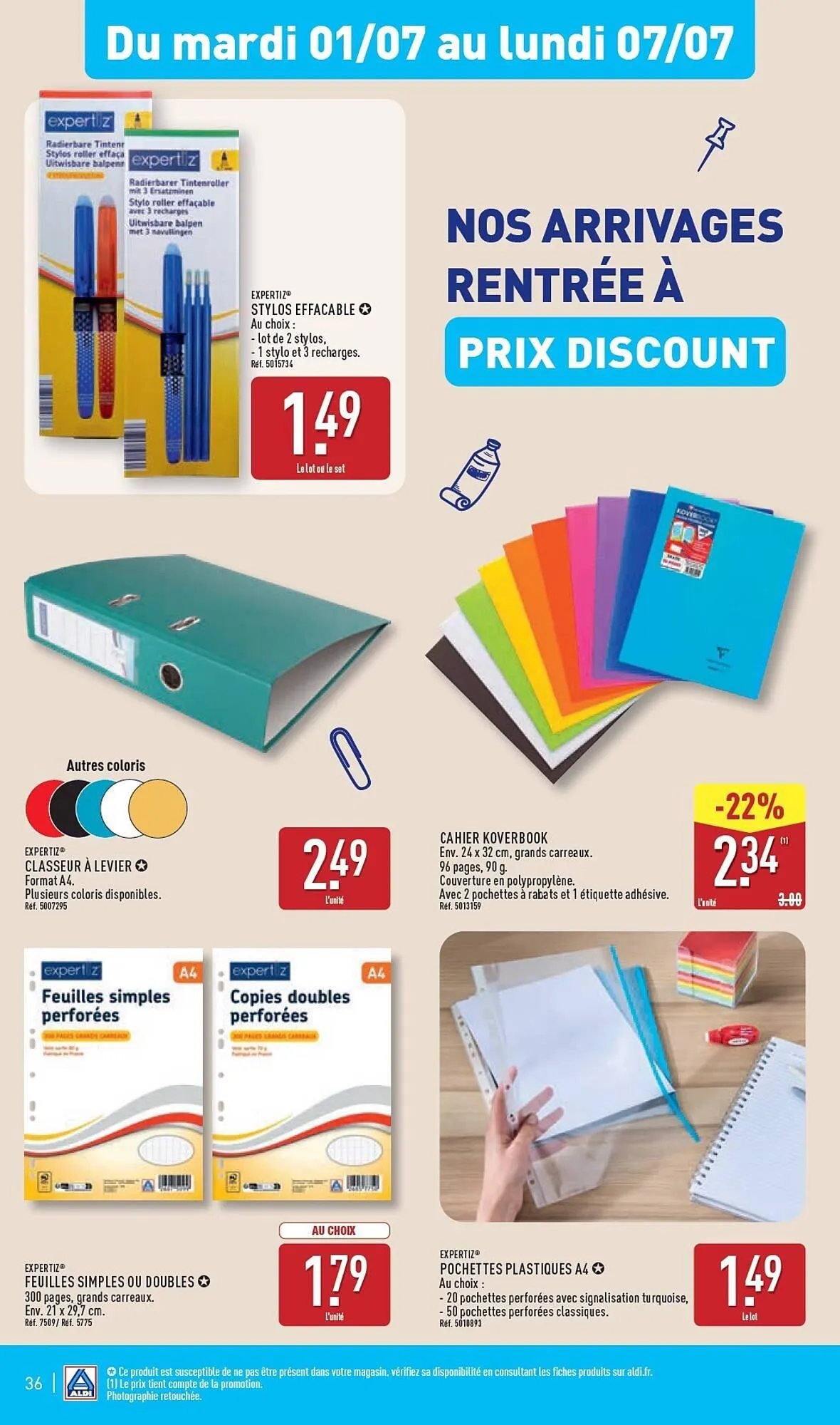 Catalogue ALDI du 1 juillet au 7 juillet 2025 - Catalogue page 39