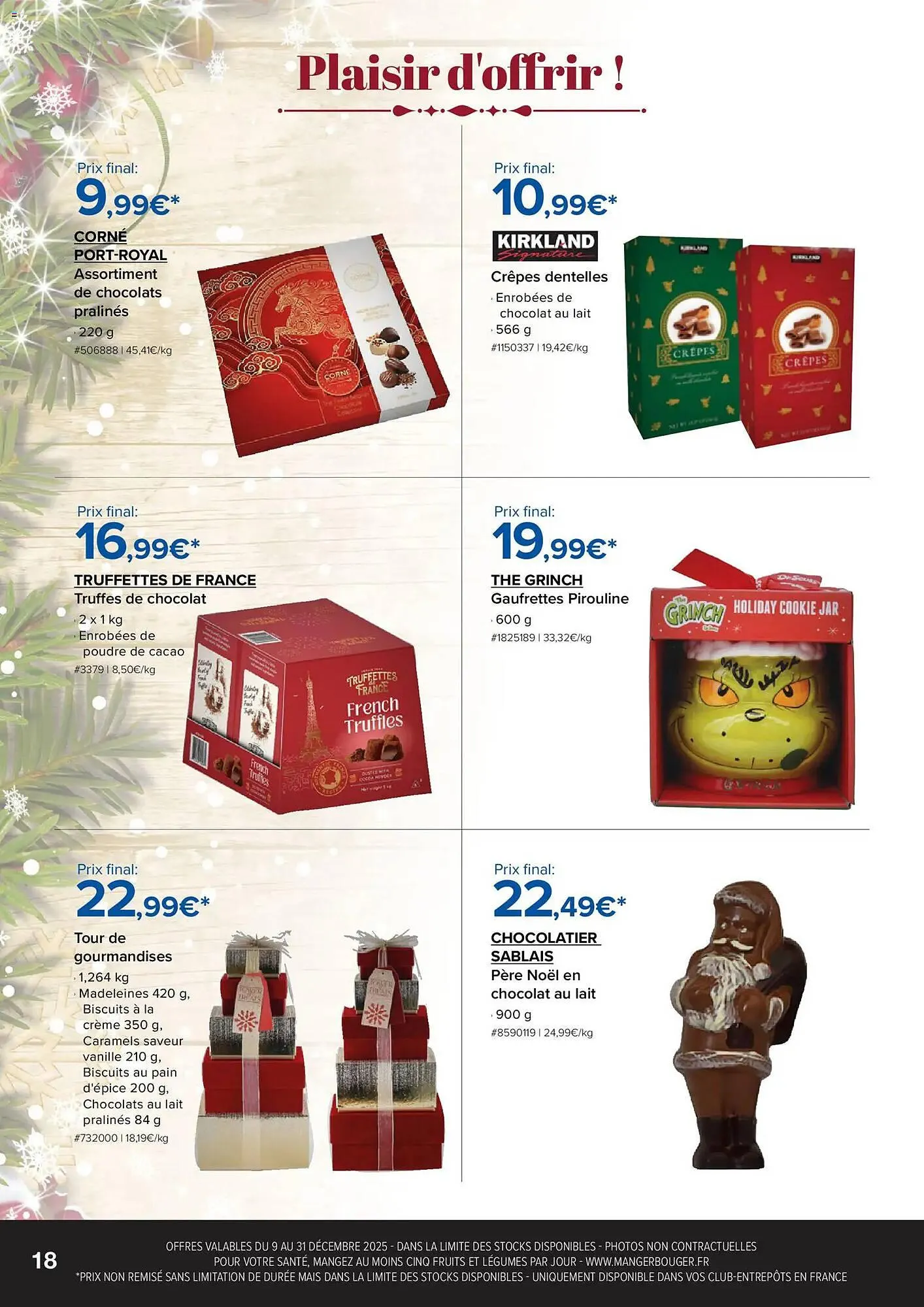 Catalogue Costco du 9 décembre au 31 décembre 2025 - Catalogue page 18