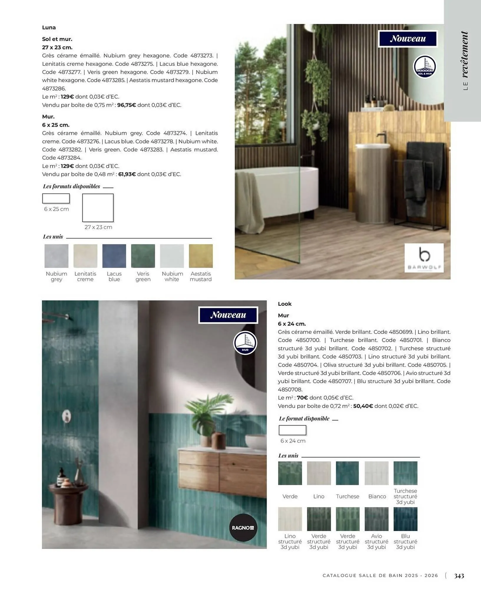 Catalogue Cedeo du 3 juin au 31 décembre 2025 - Catalogue page 343