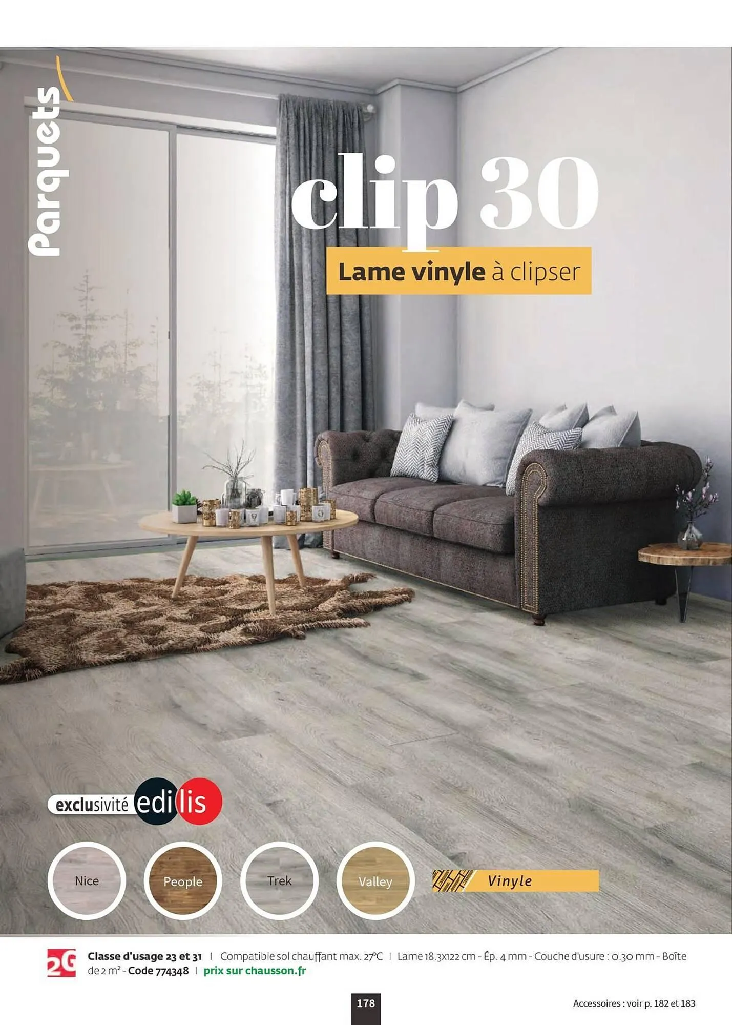 Catalogue Chausson Matériaux du 12 septembre au 31 décembre 2026 - Catalogue page 180