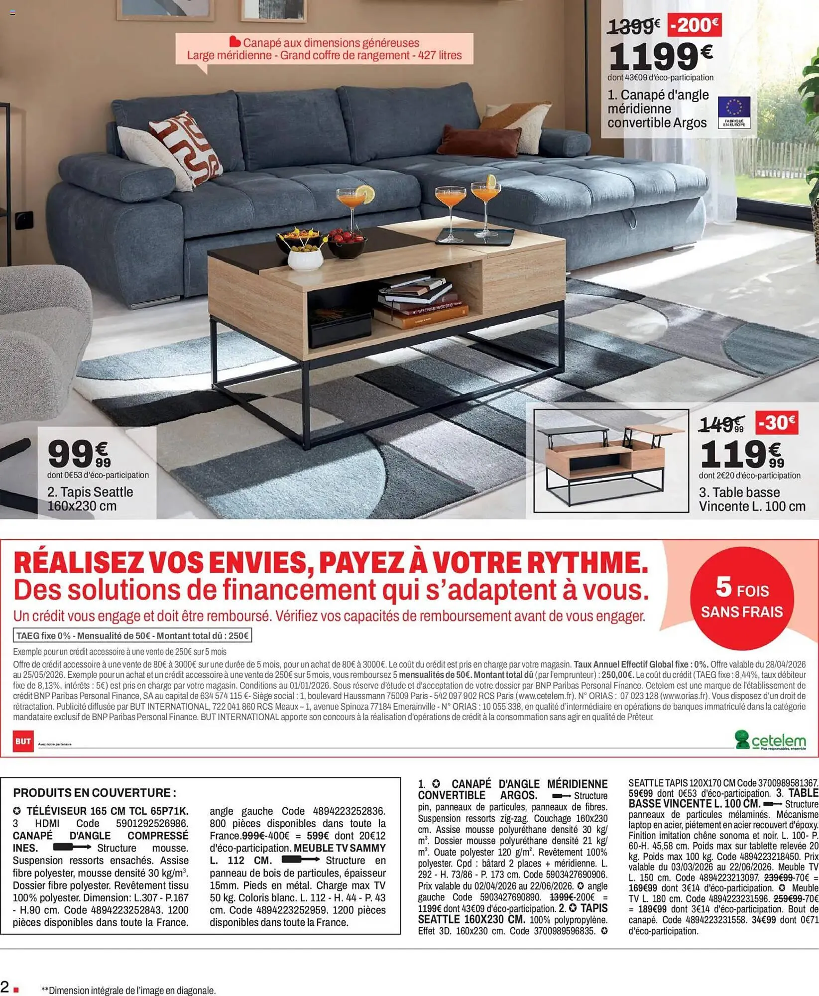 Catalogue BUT du 28 avril au 25 mai 2026 - Catalogue page 2