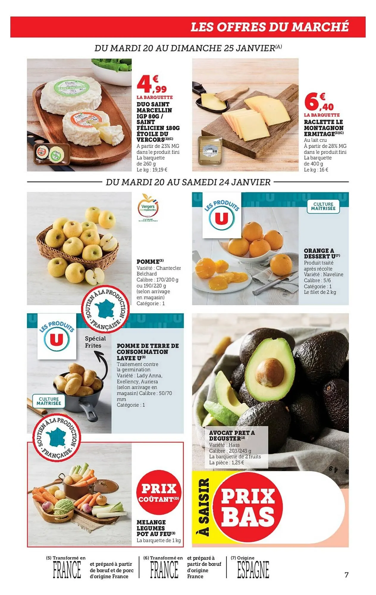 Catalogue U Express du 20 janvier au 1 février 2026 - Catalogue page 7