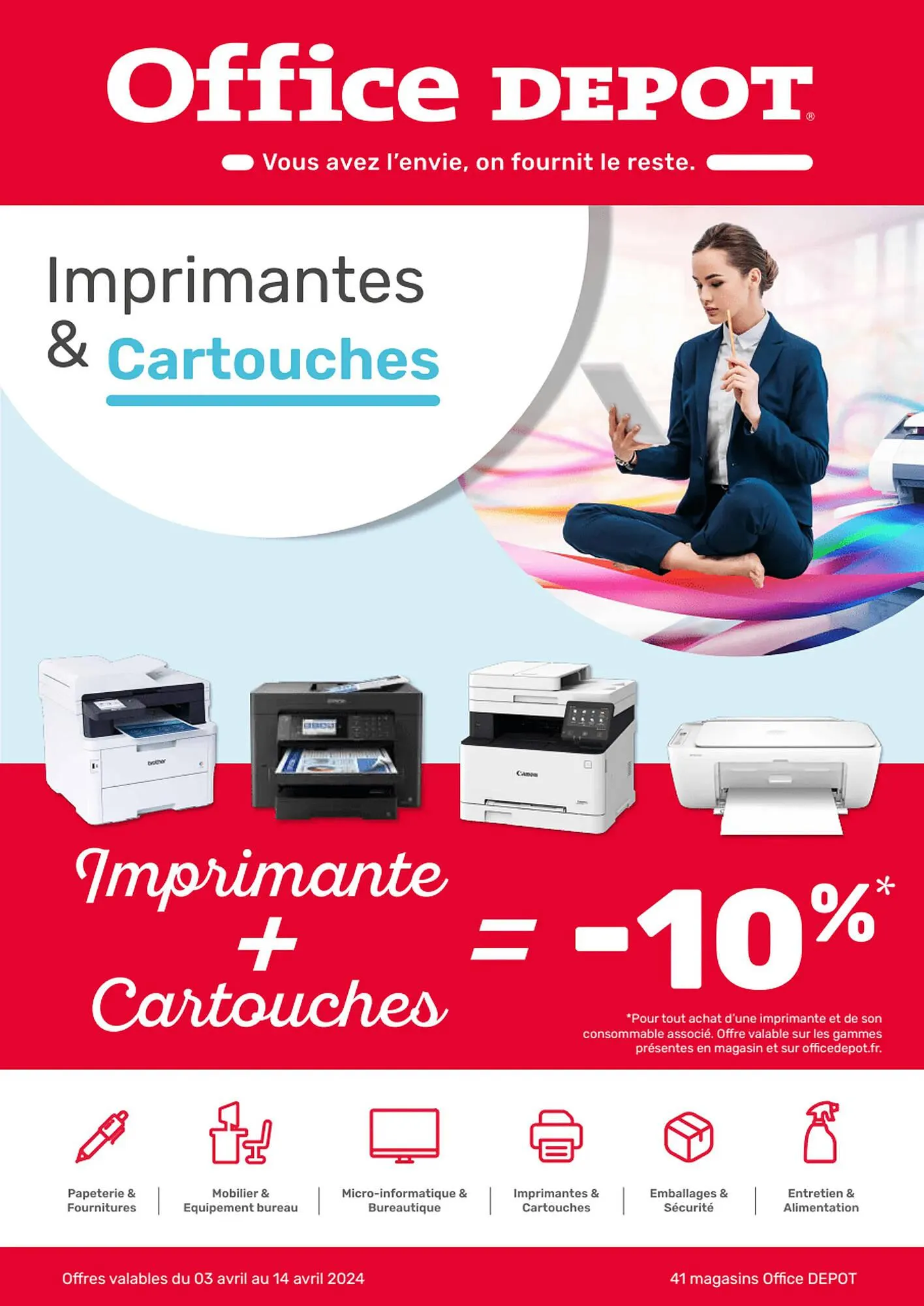 Catalogue Office Depot du 3 avril au 14 avril 2024 - Catalogue page 