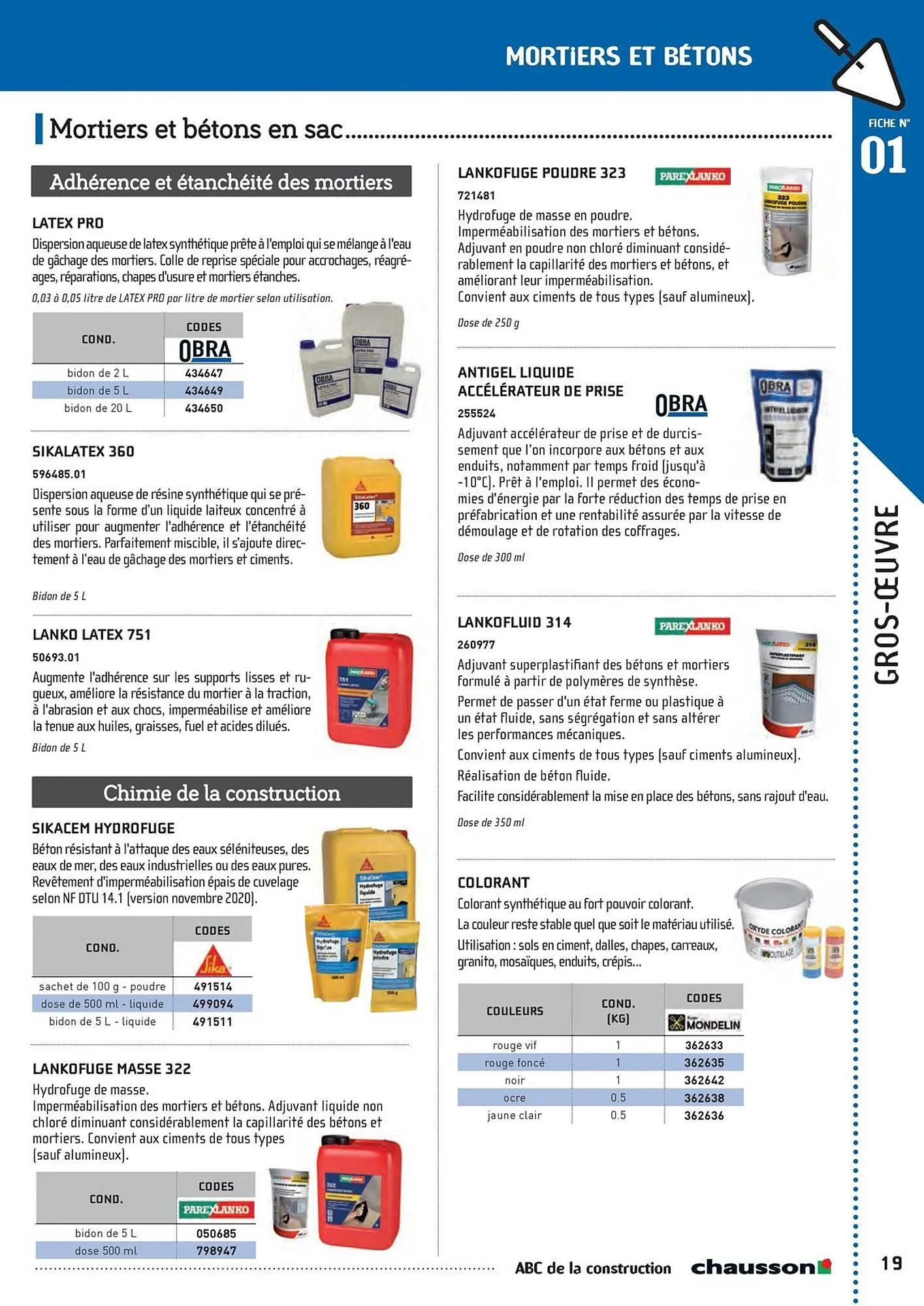 Catalogue Chausson Matériaux du 2 mai au 31 décembre 2025 - Catalogue page 21