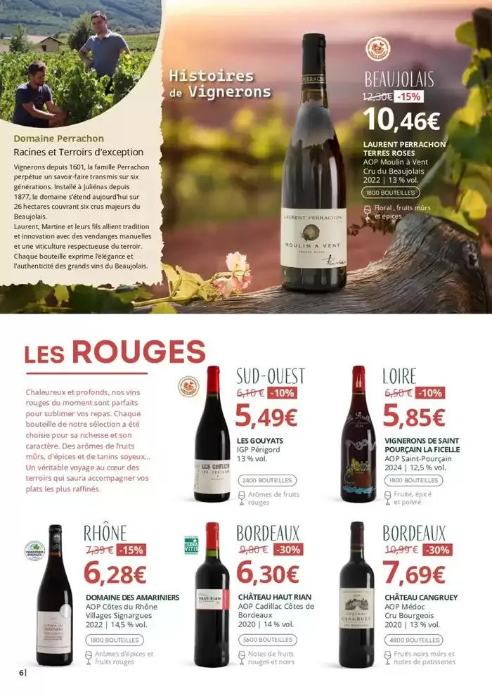 Histoire de vignerons du 13 mars au 6 avril 2025 - Catalogue page 6