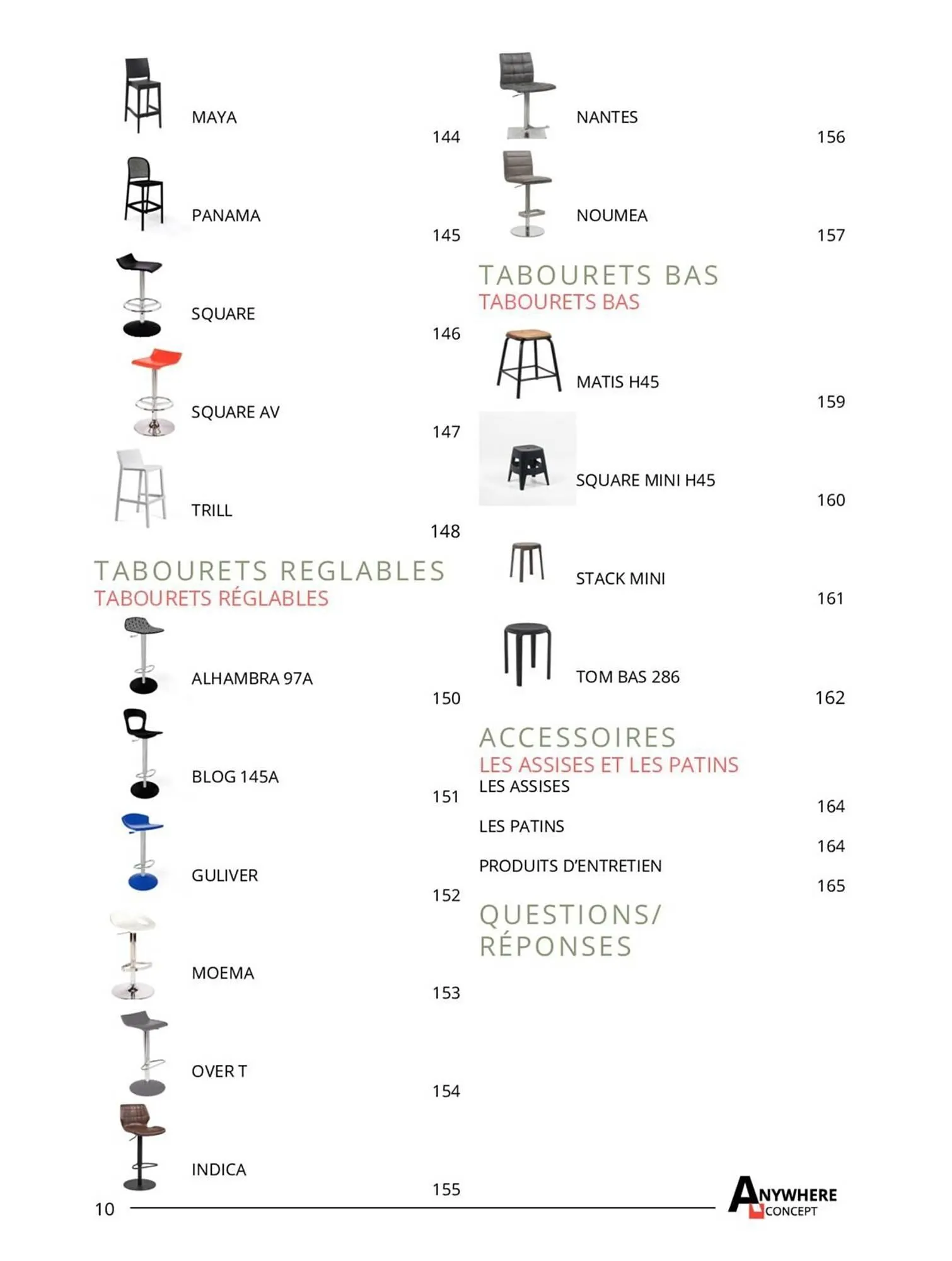 Catalogue 4 Pieds du 26 avril au 31 décembre 2023 - Catalogue page 10