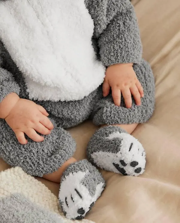 Modèle chaussons bébé Léonard