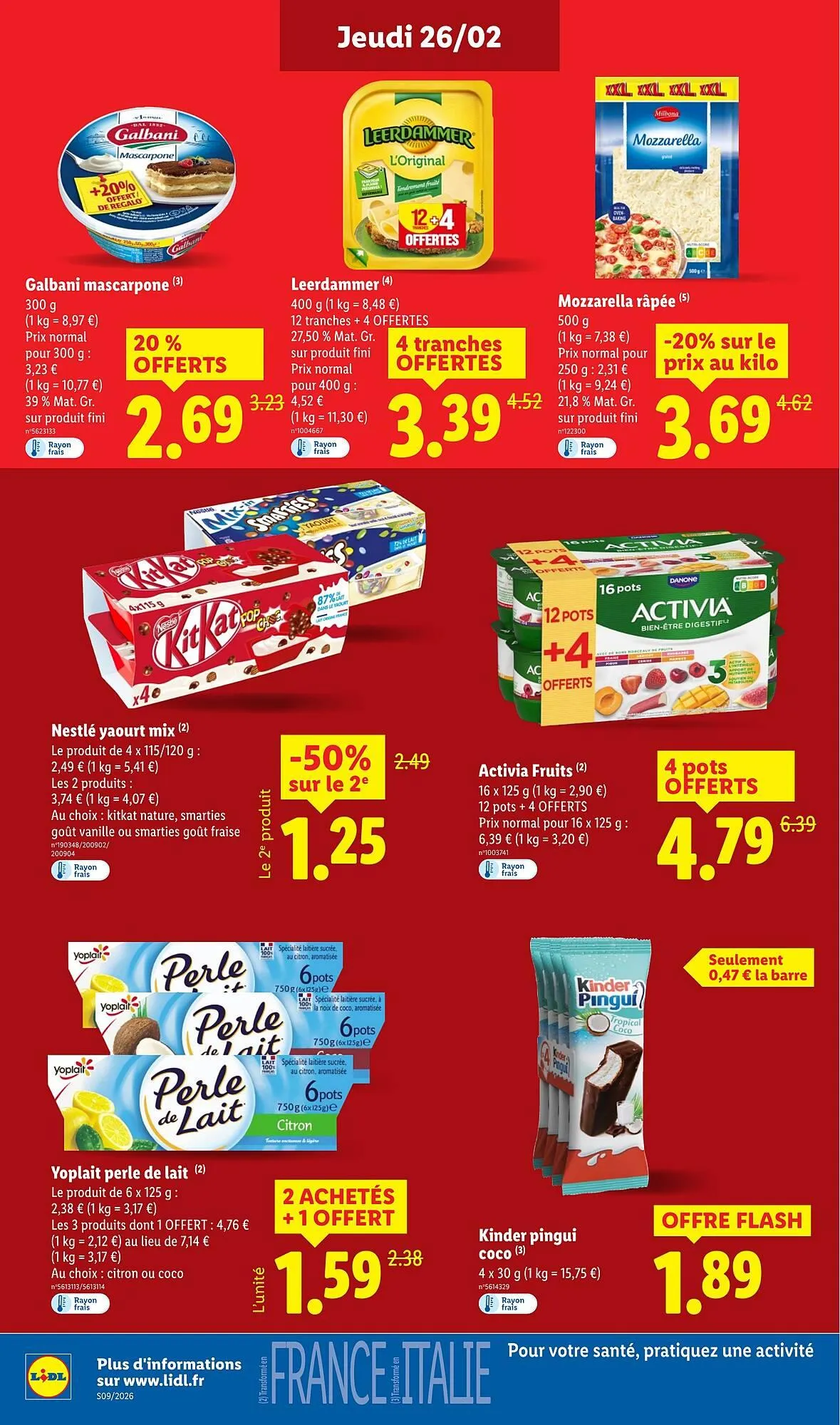 Catalogue Lidl du 26 février au 4 mars 2026 - Catalogue page 16