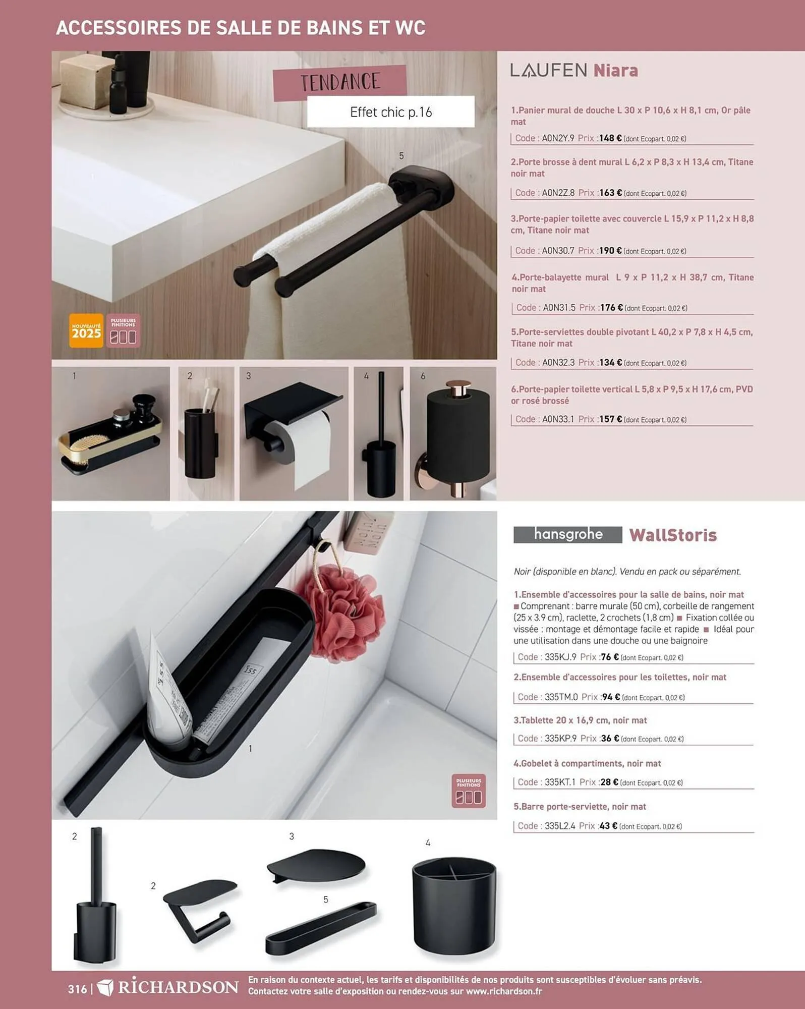 Catalogue Richardson du 11 avril au 31 décembre 2025 - Catalogue page 318