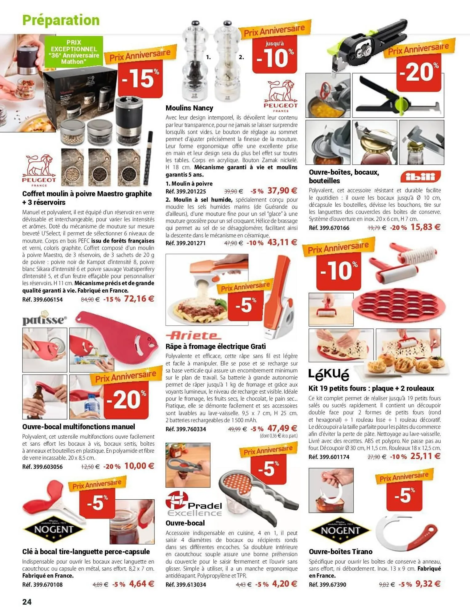 Catalogue Mathon du 12 septembre au 31 décembre 2025 - Catalogue page 24