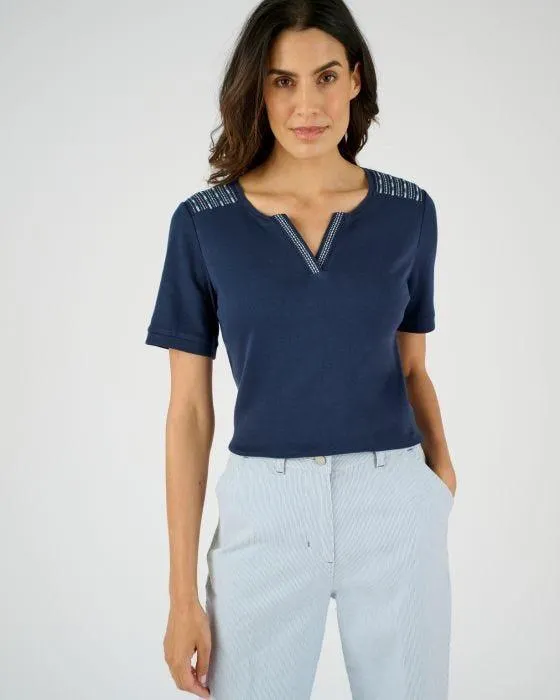 T-shirt col Tunisien