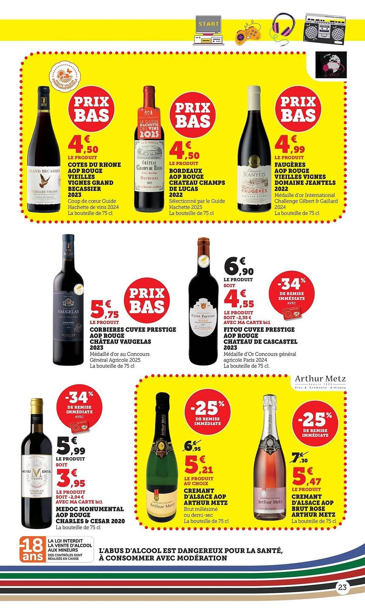 Catalogue Maximarché du 11 novembre au 23 novembre 2025 - Catalogue page 23