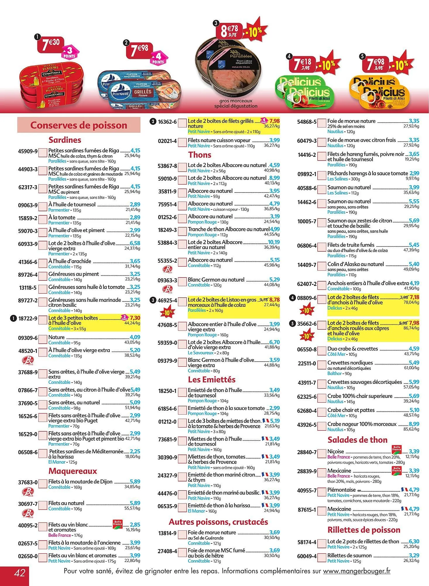 Catalogue Maximo du 5 août au 28 août 2025 - Catalogue page 42