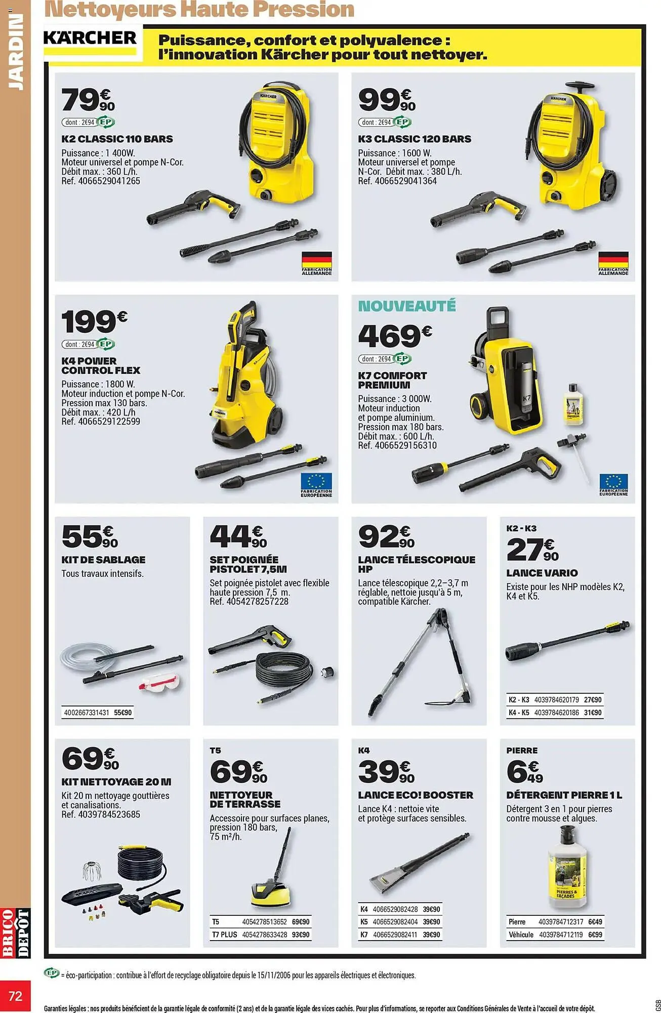 Catalogue Brico Dépôt du 25 mars au 12 juin 2026 - Catalogue page 72